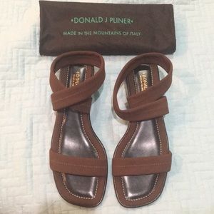 Brown Donald Pliner sandals